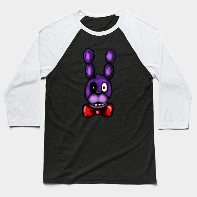 Bonnie the Bunny Baseball T-Shirt by Bat13SJx